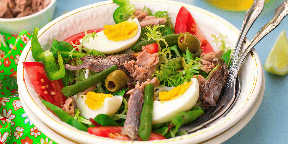 2. Salade composée façon niçoise