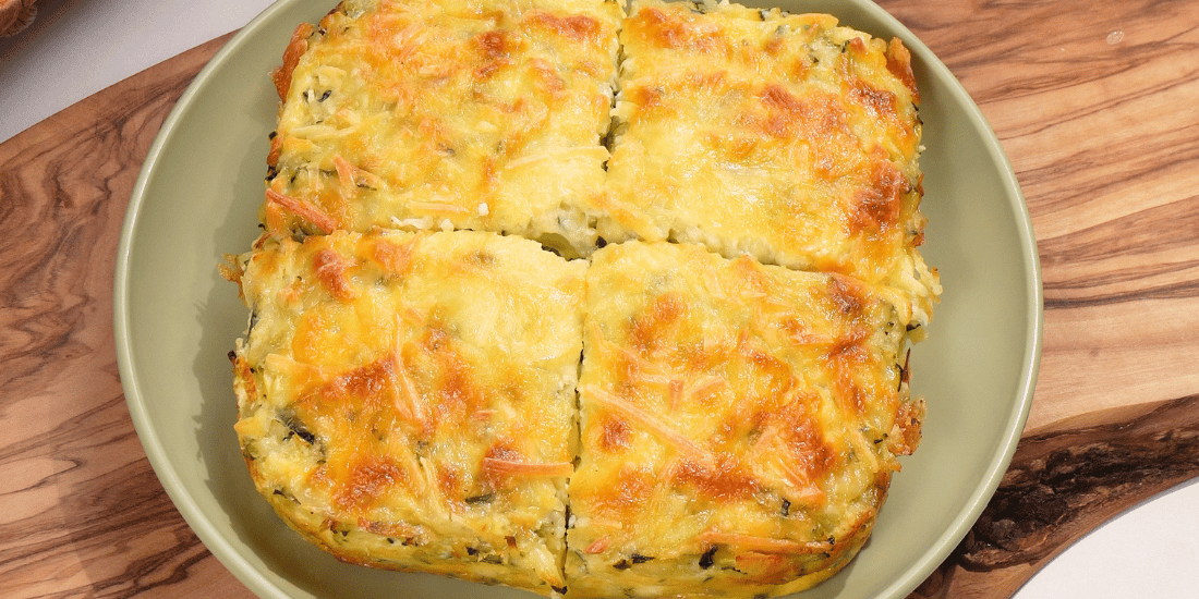 6. Frittata de courgettes