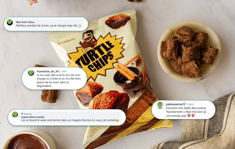 Avis Orion Turtle Chips Choco Churros