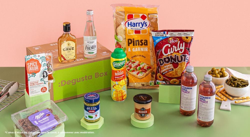 Avec la Degusta Box, surprenez vos invités !