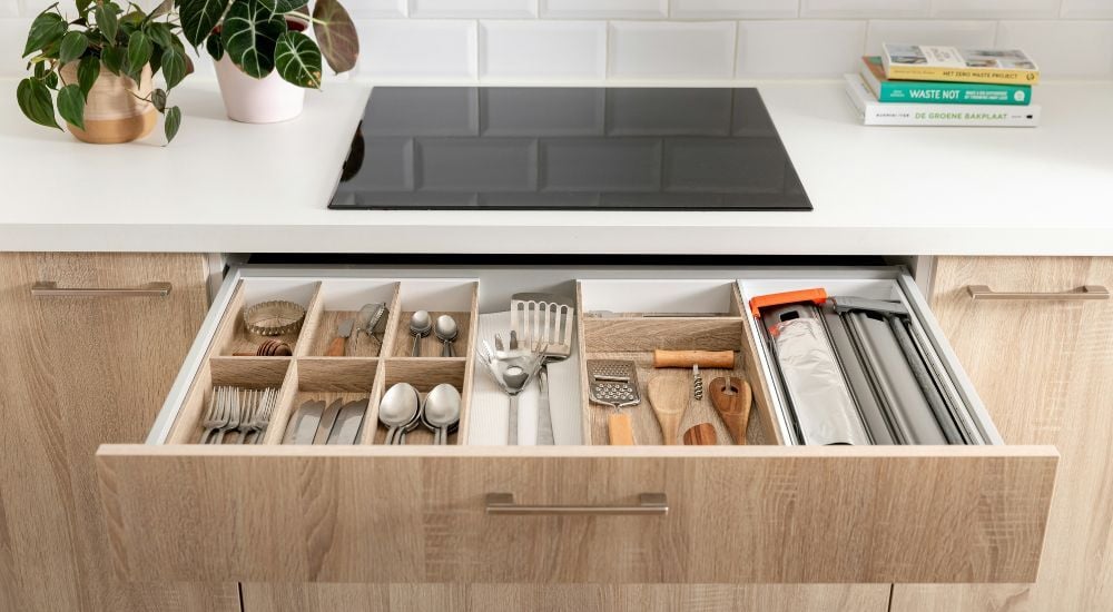 6 astuces pour l'organisation des tiroirs de cuisine