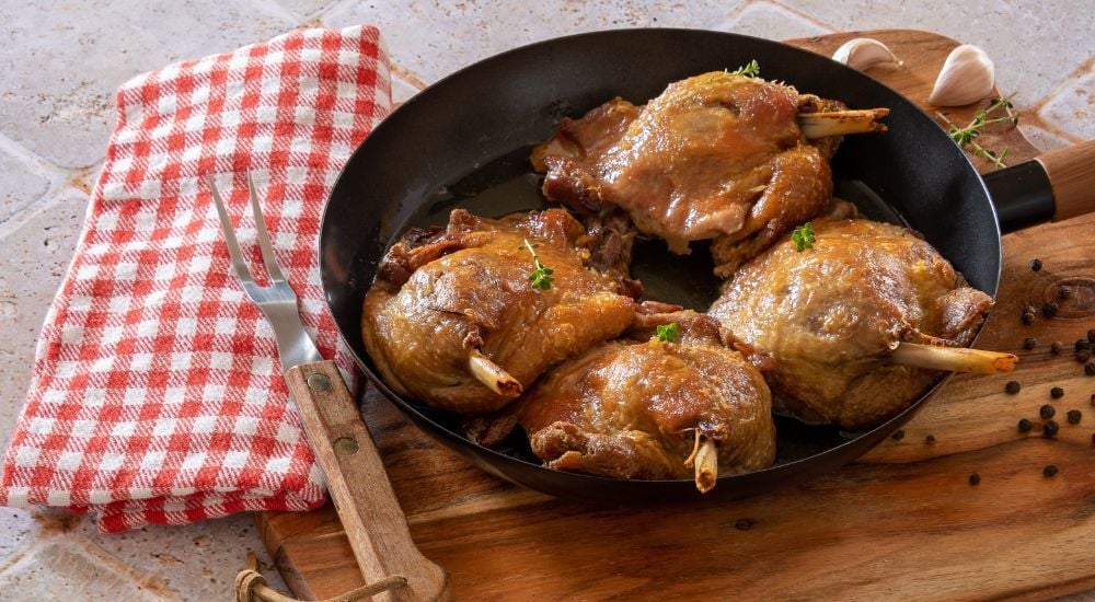 Le confit de canard est un plat très plébiscité dans le sud de la France