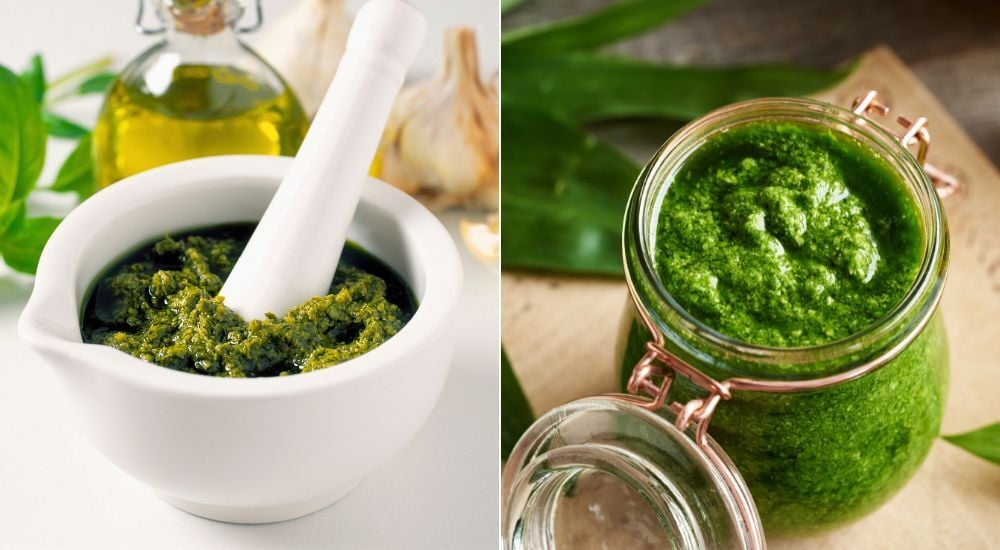 Quelles différences entre le pesto et le pistou ? Voici les textures