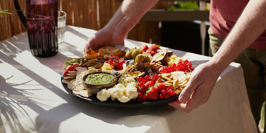 Recette de dip au pesto