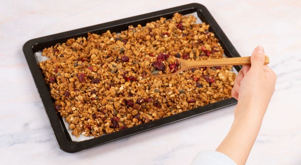 Recette de granola maison détaillé étape par étape !