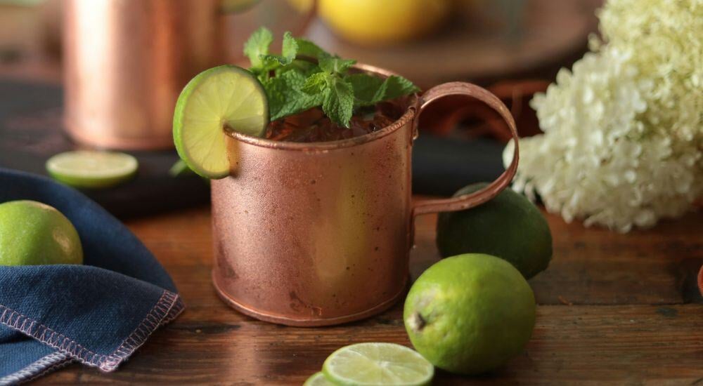 Recette de moscow mule sans alcool