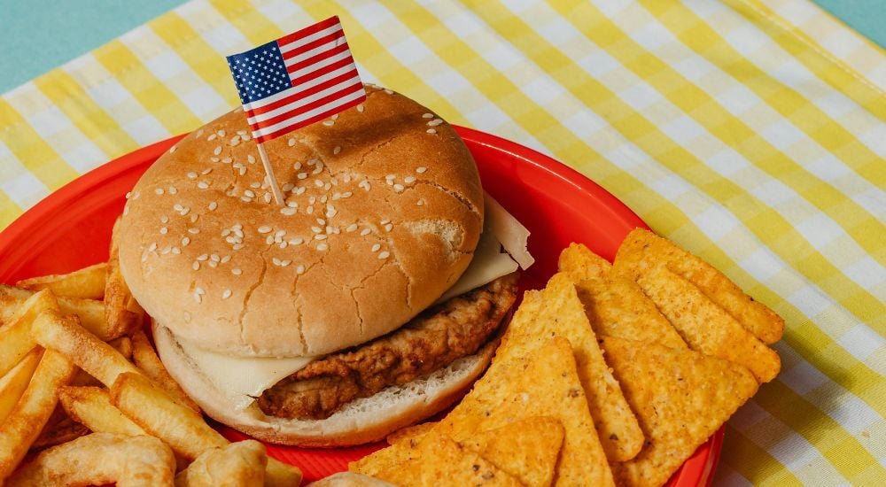 Le hamburger est l'icône de la cuisine made in USA