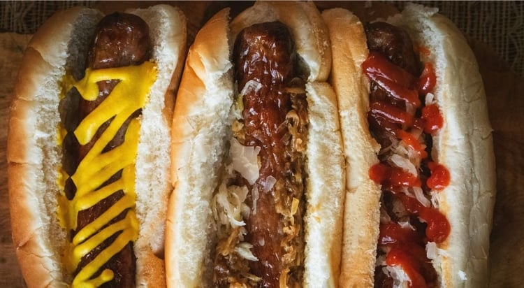 Le hot-dog, l'autre plat phare des états-unis !
