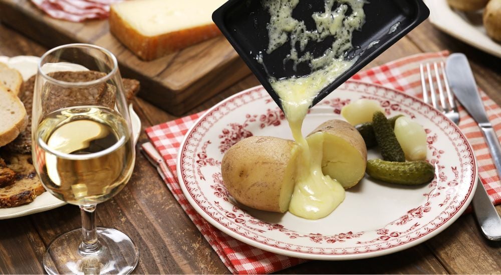 La meilleure option de vin pour une raclette