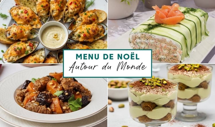 Menu de Noël autour du monde