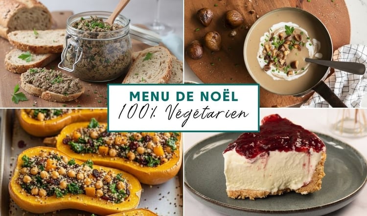 Menu de Noël 100% végétatien
