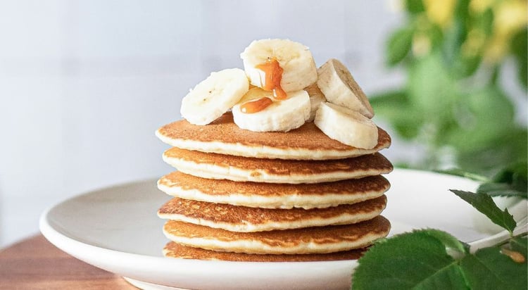 2. Pancakes à la banane