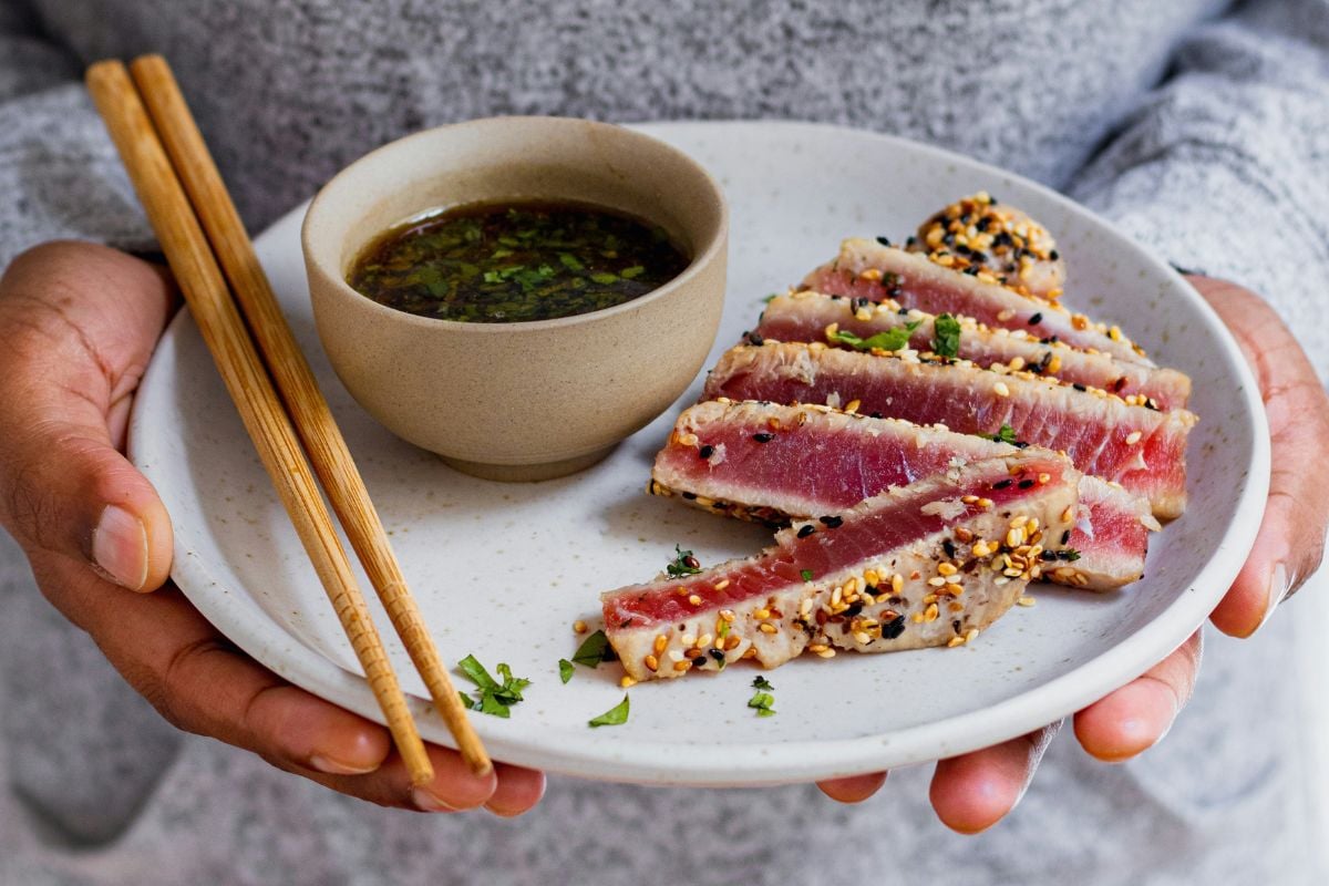 Recette de tataki de thon version plancha