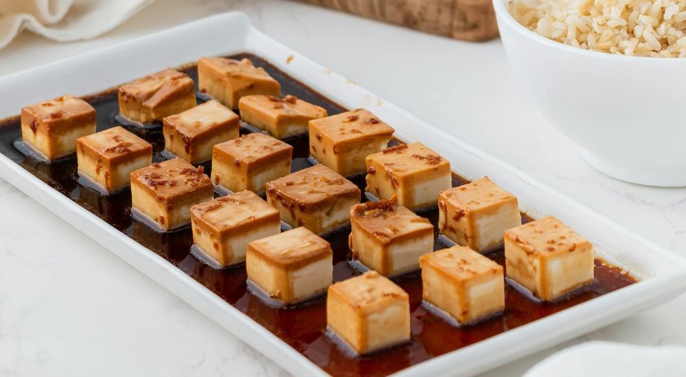 Recette de tofu mariné