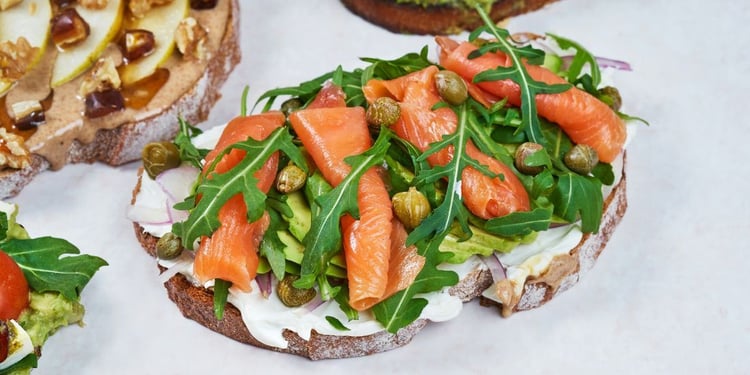 5. Tartines de campagne garnies