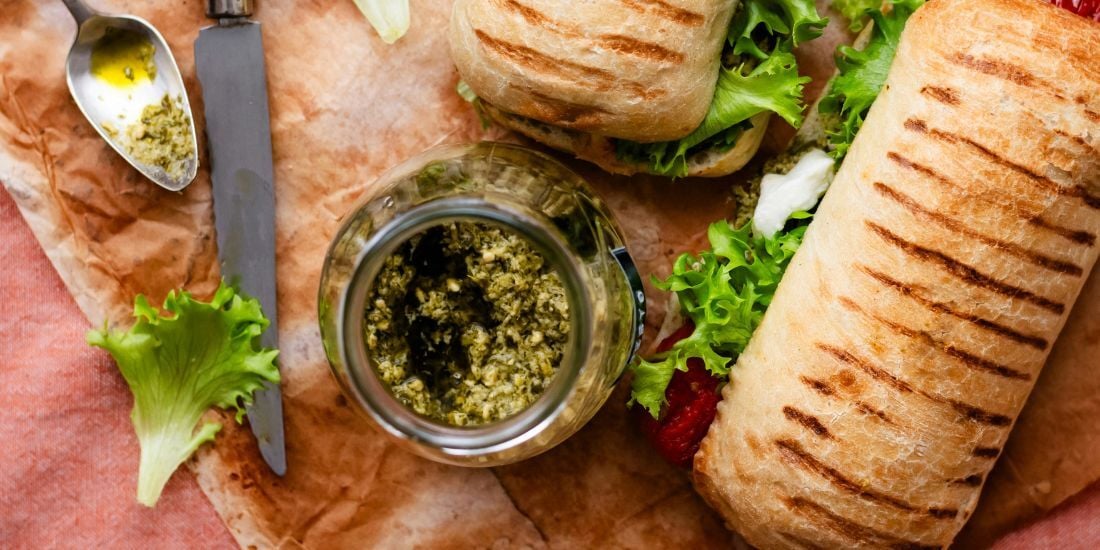 Sandwich aux saveurs du sud