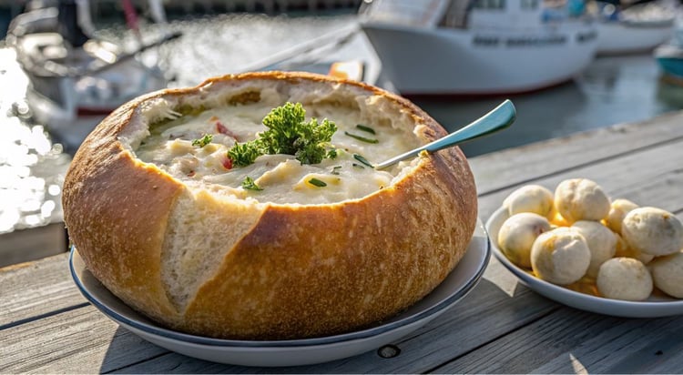 Le Clam Chowder est une soupe réconfortante 