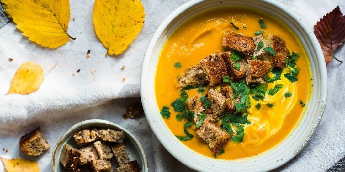 Recette de soupe de courge onctueuse