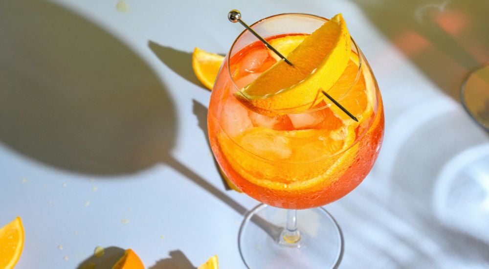 Découvrez cette recette de spritz réalisée avec de la ginger beer !