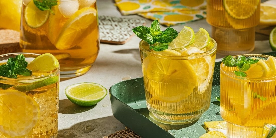 4) Les tisanes froides et infusions fruités
